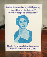 Internet Mom Mother's Day