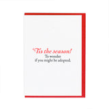 Adopted Christmas Greeting Card
