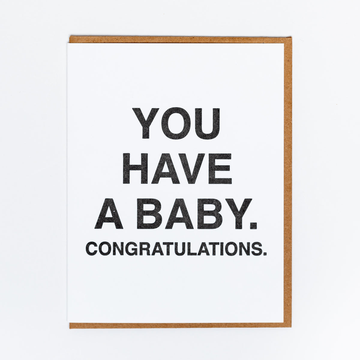 You Got This Baby Congratulations Card