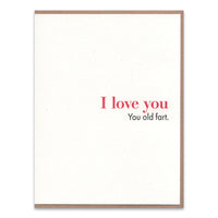 Old Fart greeting card