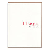 Old Fart greeting card