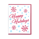 Snowflake Holiday Greeting Card