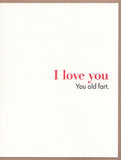 Old Fart greeting card