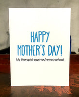 Therapist Mother's Day