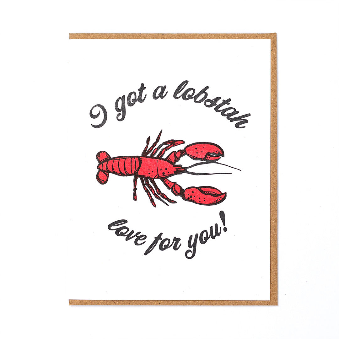 Lobstah LadyPilotLetterpress Lobstah LadyPilotLetterpress