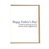 Heating Father's Day Greeting Card