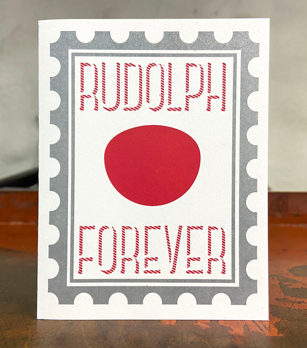 Rudolph Forever – LadyPilotLetterpress