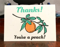 Peach Thank You