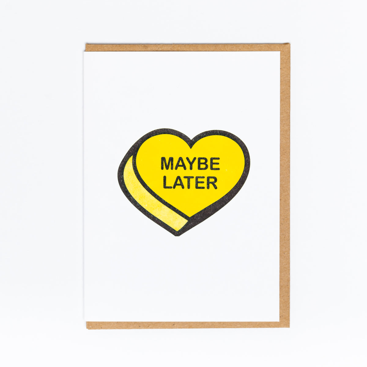 Maybe Later – LadyPilotLetterpress