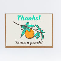 Peach Thank You